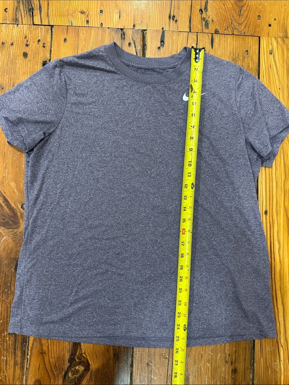 Nike Tee Dri-Fit Purple Activewear Workout T-shirt Size medium - Picture 5 of 7